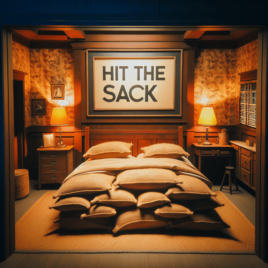 오늘의 영어 숙어: Hit the sack