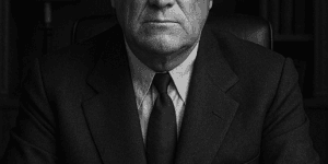 Franklin D. Roosevelt - "When you reach the end of your rope, tie a knot in it and hang on.