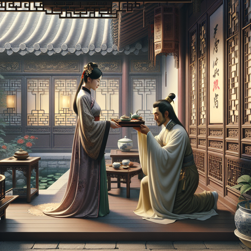 오늘의 사자성어: 거안제미 (擧案齊眉)