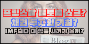 프랑스발 쇼크와 채권 투자의 기회 - IMF보다 끔찍한 경기침체가 올까?