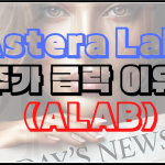 아스테라랩스(ALAB) 주가의 하락 이유는?