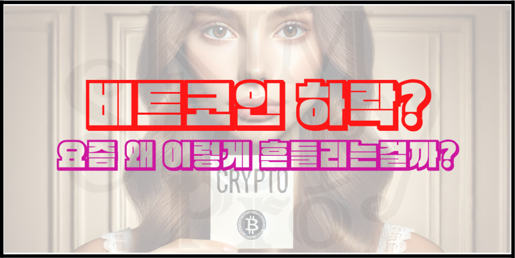 비트코인 왜 이렇게 흔들릴까?(멘탈잡기용 글)