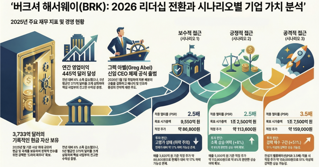 버크셔해서웨이(BRK.B) 주가전망 및 투자전략 1 버크셔해서웨이(BRK.B) 주가전망 및 투자전략