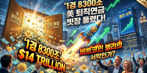 '1경 8300조' 美 퇴직연금 빗장 풀렸다! 비트코인 랠리의 서막인가?