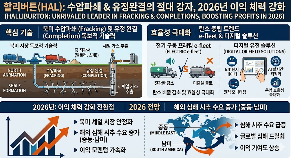 Halliburton(HAL)-할리버튼 주가전망과 투자전략 1 Halliburton(HAL)-할리버튼 주가전망과 투자전략