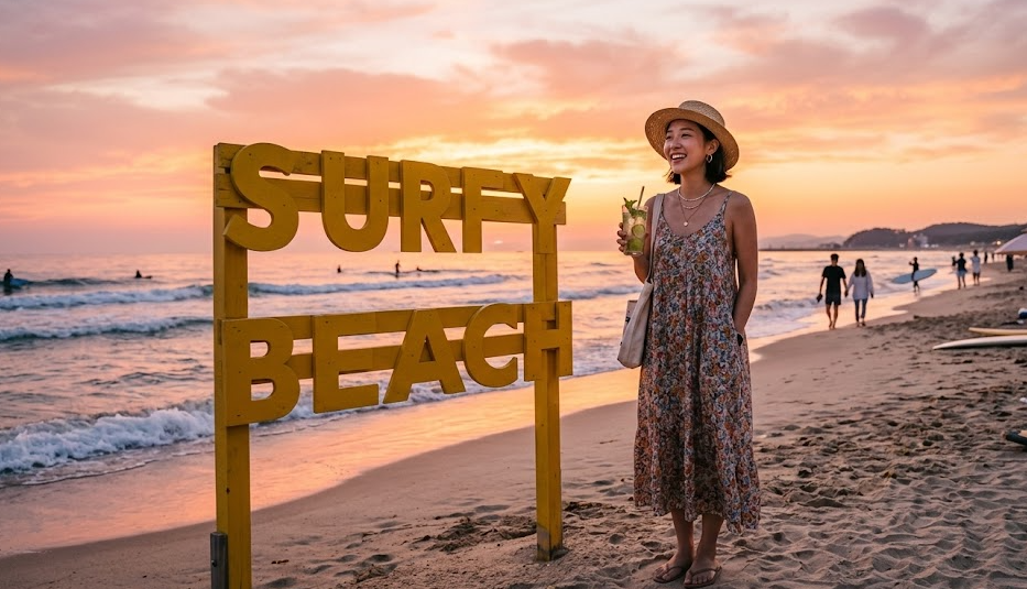 강원도 속초·양양 힙한 감성과 힐링의 공존 1 양양 서피비치 (Surffy Beach)