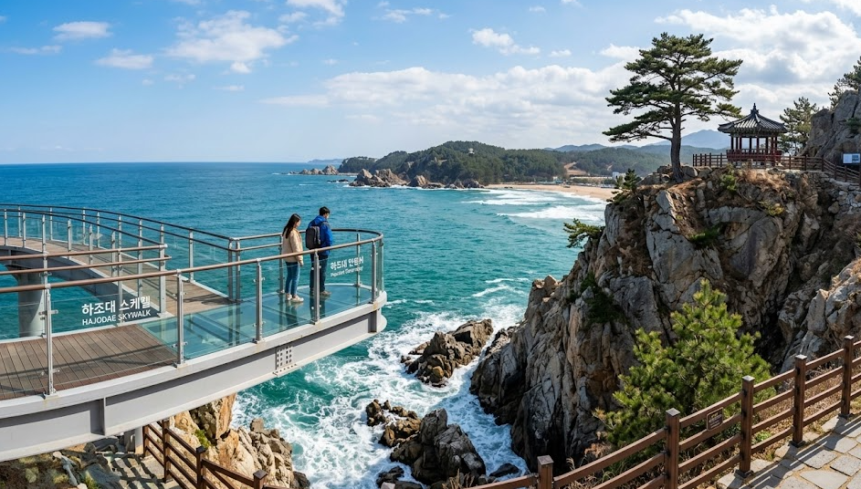 강원도 속초·양양 힙한 감성과 힐링의 공존 2 양양 하조대 전망대 & 스카이워크